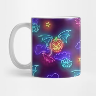 Neon Halloween design Mug